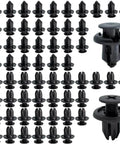 180 Piece Auto Clip Kit For Car Body Trim Replacement With Six Types Push Pin Clips For Bumper Fender And Interior Retention Super Handy For Civic And Accord Projects black plastic trim clips