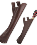 Leather Hip Quiver For Arrows On The Go Archery Pouch One Hand Draw Waist Mounted Arrow Holder For Hunting Target Practice And Training