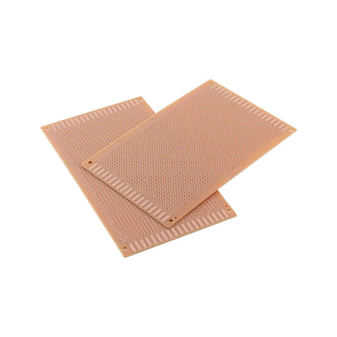 10 Pack Universal PCB Perfboard Prototyping Breadboard Kit 6 By 3.5 Inch With 1440 Holes Full Flat Board Labeled A Z And 01 50 For Easy Circuit Building