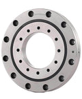 Deep Groove Ball Bearing RU52 for small slewing and precision crossed roller, 25mm x 80mm x 12mm, high hardness steel, front view