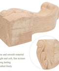 European Style Engraved Wooden Furniture Feet Carved Legs For Sofa Cabinet Table, solid rubber wood, detailed engraving shown