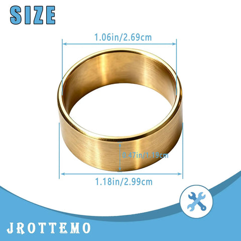 3 Pack Torque Converter Bushing For Mini Bike And Go Kart Compatible With 30 Series Driver Pulleys For 1.0625 Inch Crankshaft Heavy Duty Bronze Idler Bushing Replacement, 1.06in size