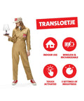 Person holding Transloetje Table Lamp Set Transparent LED Lighting Showcasing Edison Style Inner Bulb Energy Saving Glass Lamps