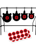 Level Up Your Plinking Sessions With This Sweet Auto Reset Steel Gong Spinner Targets For.177 And.20 Caliber Rifles
