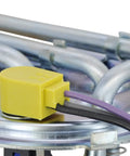 Close-up view of the connector and wiring on the Drop In Fuel Pump Module Assembly for 1994 1995 1996 GM Caprice Impala Roadmaster sedans.