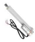 Heavy Duty 24V Electric L Actuator Featuring Slick Retractable Motion And No Frills Metal Gear Build for precise lifting tasks.