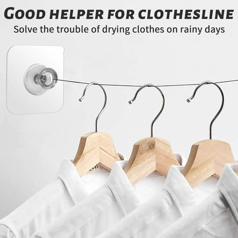 Heavy Duty Ceiling Hooks Waterproof Stainless Steel No Nail Needed Adhesive Hooks 4 Pack For Indoor Outdoor Use Hang Plants Wind Chimes Hangers And Home Decor With Easy Stick On Mount