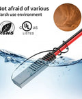 High-Performance 10AWG Tinned Copper Solar Connector to SAE Adapter Kit waterproof in harsh environments