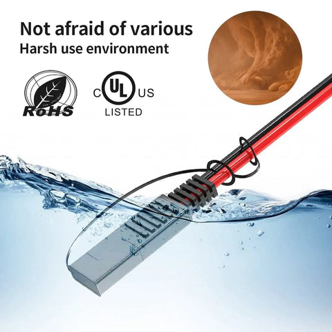 High-Performance 10AWG Tinned Copper Solar Connector to SAE Adapter Kit waterproof in harsh environments