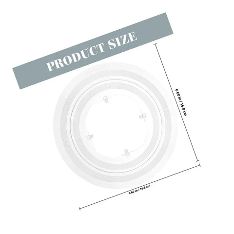 Dimensional diagram of Chain Guard And Spoke Protector For Mountain And Road Bikes, Dirt Proof Flywheel Shield And Rear Wheel Guard