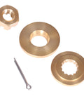 Propeller Hardware Kit Pro Grade For Evinrude Johnson OMC BRP 35HP To 75HP with brass thrust bushing and cotter pin