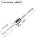 Adjustable Tap Wrench Handle For Metric M6 M25 And One Quarter To One Inch Taps Reamer and Thread Tap Holder, 415mm