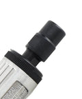 Close-up view of Top Tier Compact Pneumatic Air Die Grinder, featuring a heavy-duty steel shell and attachment for precision rugged tasks.