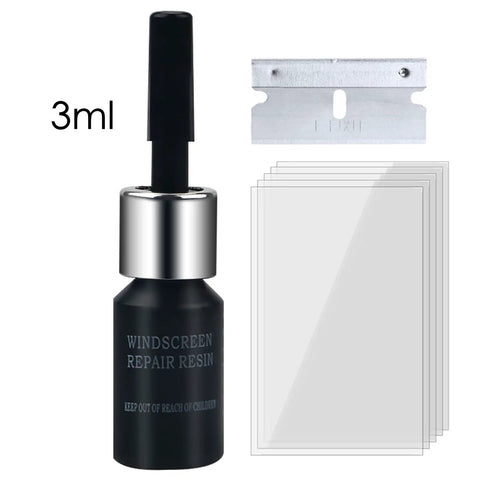 3ml Fix Cracks Fast With Nano Glass Repair Kit For Windshields And Glass Chips Scratches Portable DIY Windshield Repair Tool