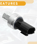 MR306627 Air Conditioning Pressure Switch Sensor for Mitsubishi Lancer, metal and plastic design