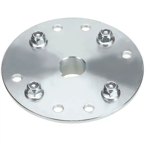 Go Kart Sprocket Hub Replacement With Three Quarter Inch Bore And Three Sixteenth Inch Keyway Hardware Kit Included Compatible With Drift Trikes Mini Bikes Dune Buggies Quad ATVs And Rear Axle Brake Drums Heavy Duty Steel Mounting