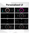 Porsche Panamera 12.3 Inch LCD Dash Instrument Cluster Replacement Digital Gauge Module With Built In Circuit Components For 2010 2016 Models, Plug And Play, Stable Performance For Idle And Acceleration, personalized UI