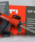 Deluxe Foam Insulating Sealant Dispenser CF-DS1 For Easy Cartridge Application, Pro-Grade Caulk Gun Alternative displayed with packaging