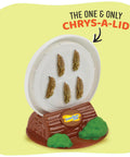 Butterfly Garden Kit Refill For Painted Lady Butterflies With Two Cups Of Caterpillars Raise And Release Experience showcasing Chrys-A-Lid with chrysalis