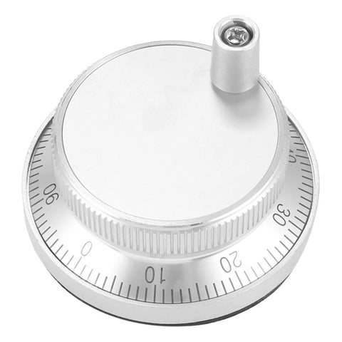 Aluminum Handwheel Kit For CNC Machines, 5V Manual Pulse Generator with ergonomic rotation handle for precise milling.