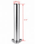 Hot Rod Ready Universal Exhaust Flange Repair Kit Built With Premium T304 Stainless Steel, 2.5 inch OD, 17.3 inch length.