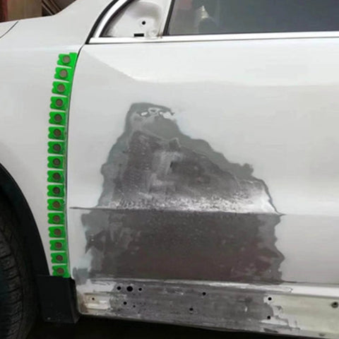 Magnetic Edge Protection Strip For Cars And Auto Detailing DIY Friendly Metal Paint Shield Guard on car door edge