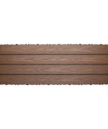 UltraShield Naturale Quick Deck Outdoor Composite Deck Tile 1 Ft By 3 Ft Easy Snap Install Low Maintenance No Fuss Recycled Materials Brazilian Ipe Look 15 Sq Ft Per Box