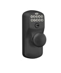 Plymouth Keypad Lock No Keys Needed With Lever Handle Electronic Keyless Entry And Auto Lock Matte Black Finish Flex Lock Option