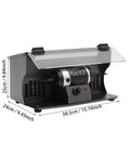 Polishing Machine With Dust Collector And Variable Speed 0-8000 Rpm 200W Pure Copper Motor For Steel Woodwork And Hardware