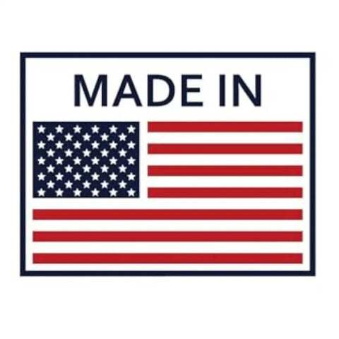 American flag with 'Made in USA' text, representing the Adjustable Bracket Back For 25 And 2600 Series Dial Indicators