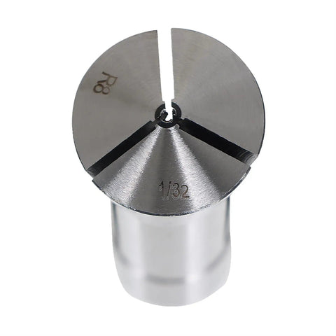 1/32 inch collet from 29 Piece R8 Steel Spring Collet Set for CNC Milling Chuck and Lathe Tool Holder