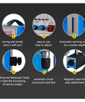 Close-up of Portable EDM Drilling Machine Pro Grade 600W High Frequency Pulse Drill features and controls overview.