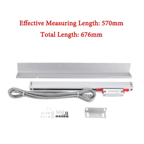 Pro Grade KA300 Linear Scale Sensor With 0.005mm Resolution, 520mm To 1020mm Range, optical encoder parts displayed