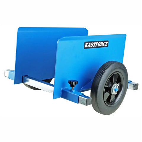 Super Strong Drywall Panel Dolly Hauls Six Hundred Pounds With Ease Using Eight Inch Puncture Proof Wheels And Handy Adjustable Clamp