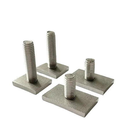 Stainless Steel T Slot Chute Rail Track T Shape Rectangle Hammer Head Bolts M6 M8 5 Piece Hardware Tools Set for woodworking