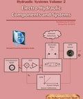 Cover of Hydraulic Systems Vol 2 Electro-Hydraulic Components and Systems Learning Kit with circuit diagrams and textbook title.