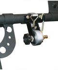 Round Tube Ladder Rack Ratchet Straps 2 Pack 7 Ft By 1-1/2 Inch with Double J Hook attached to truck rack
