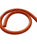 Pressure switch silicone rubber tubing, orange, 3/16 in ID x 1-1/2 ft, coiled.