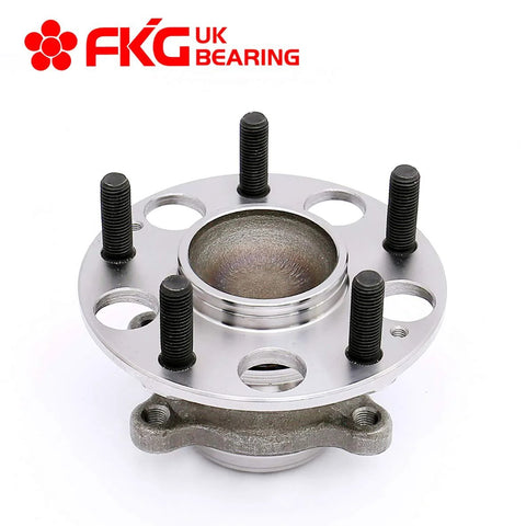 Rear Wheel Bearing Hub Assembly For 2006-2011 Honda Civic ABS LX DX GX 1.8L, 5 Lug, Left And Right, Set Of 2, Direct-Fit OE-Quality Replacement