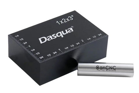 Close-up of Fifteen Piece Inch Precision Setup Blocks Set From One Sixteenth To Three Quarters Inch Aluminum Black Anodized Pro Grade