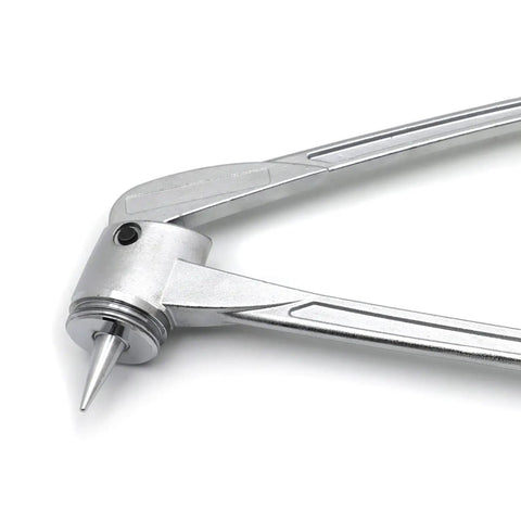 Close-up of a swaging head from the 7 Lever Tube Expander Set For Plumbing And HVAC, 7 Die Head Swaging Kit, high strength steel construction