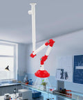 Heavy Duty Laboratory Exhaust Vent For Fume Extraction In Labs, Easy Ceiling Install, shown in a modern lab setting