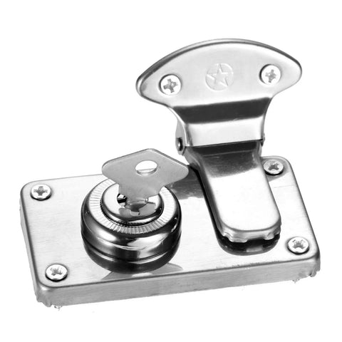 Vintage Metal Toggle Hasp Lock 73x41mm For Chest Boxes Jewelry Boxes Gift Boxes Suitcases And Furniture Hardware Durable Zinc Alloy Latch Catch