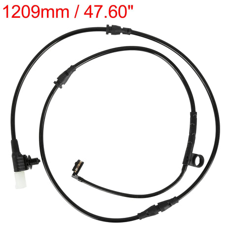 X AUTOHAUX front brake pad wear sensor harness for Land Rover Range Rover Sport 2005-2019, black, 1209mm long.
