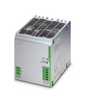 Heavy Duty Switching Power Supply For Industrial Automation And Energy Management Rock Solid 24Vdc 20 Amp side view with adjustable output.