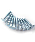Dope M6x40mm T Nut Sliding Screws Kit For Miter T Track And T Slot Systems, 10 Piece Set displayed in a row