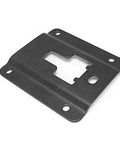 Heavy Duty Truck Bed Cargo Tie Down Brackets Plates For Ford F150 F250 F350 steel mounting plate with bolt holes for easy installation.