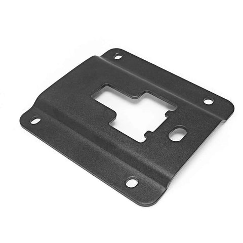 Heavy Duty Truck Bed Cargo Tie Down Brackets Plates For Ford F150 F250 F350 steel mounting plate with bolt holes for easy installation.