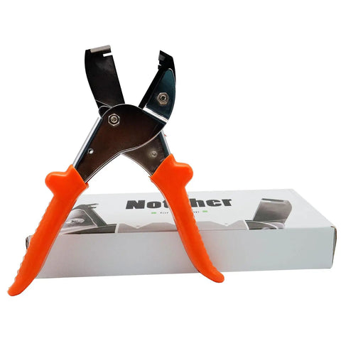 Kick Butt Heavy Duty Stainless Steel J Channel Notcher Tool For Vinyl And Aluminum Trim Cap Bending Built Like A Tank No Bull Setup Required Easy One Hand Operation For Quick Trims
