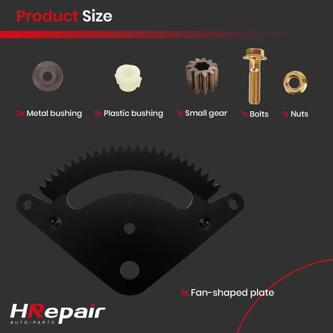 Steering Sector Pinion Gear Rebuild Kit For John Deere Lawn Tractors L100 L105 L107 L110 L118 L108 L111 G110 L130 L120 parts display
